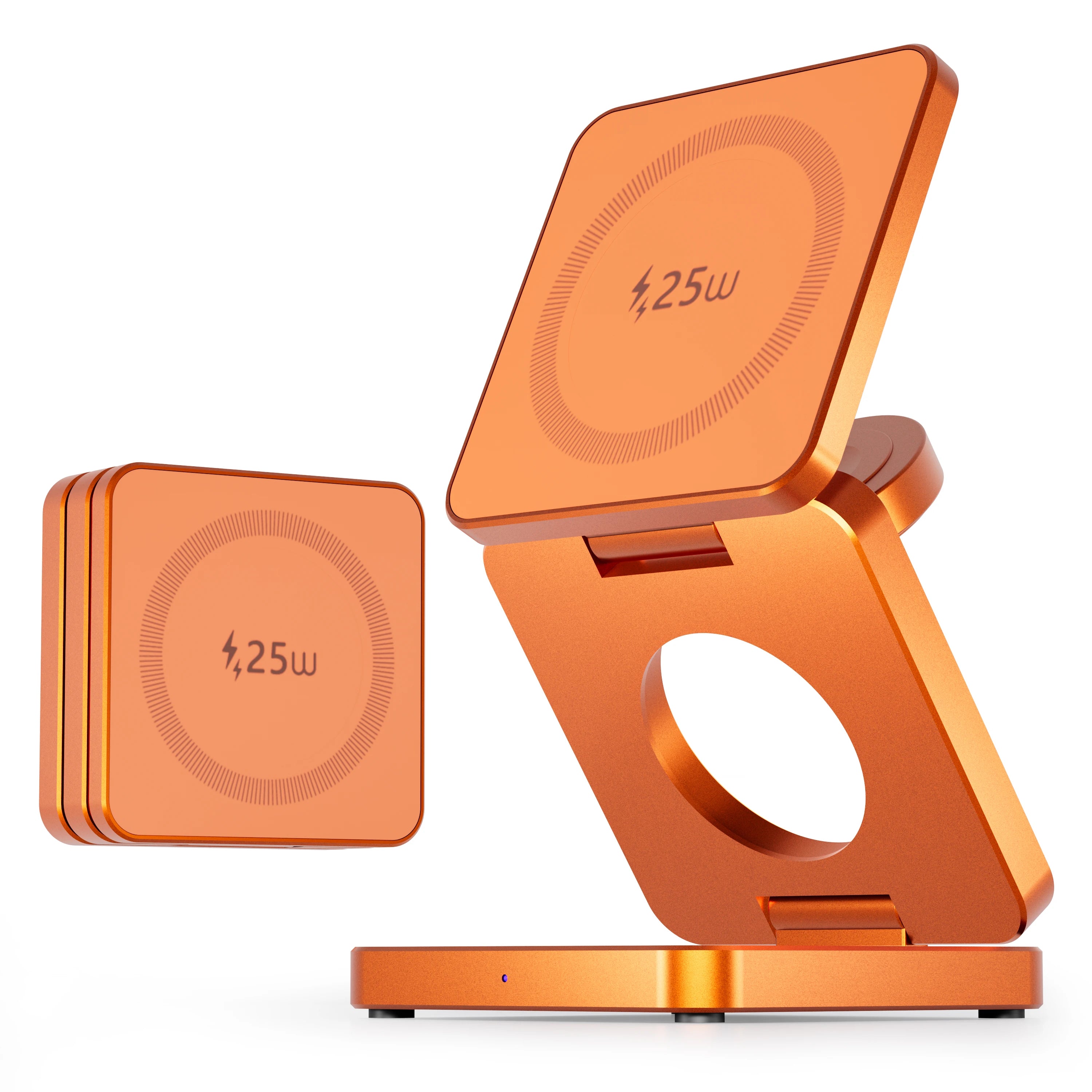 Station de Charge Sans Fil 3-en-1 Magnétique 25W Qi2 – iPhone, Apple Watch & AirPods