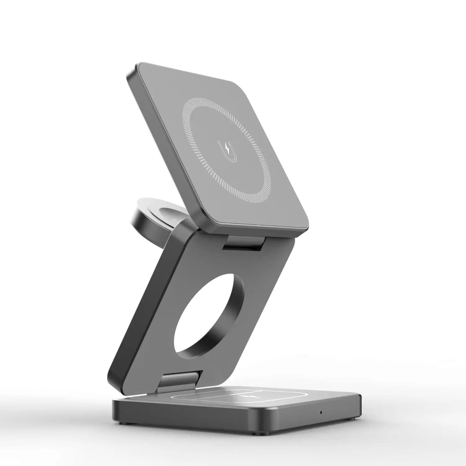 Station de Charge Sans Fil 3-en-1 Magnétique 25W Qi2 – iPhone, Apple Watch & AirPods