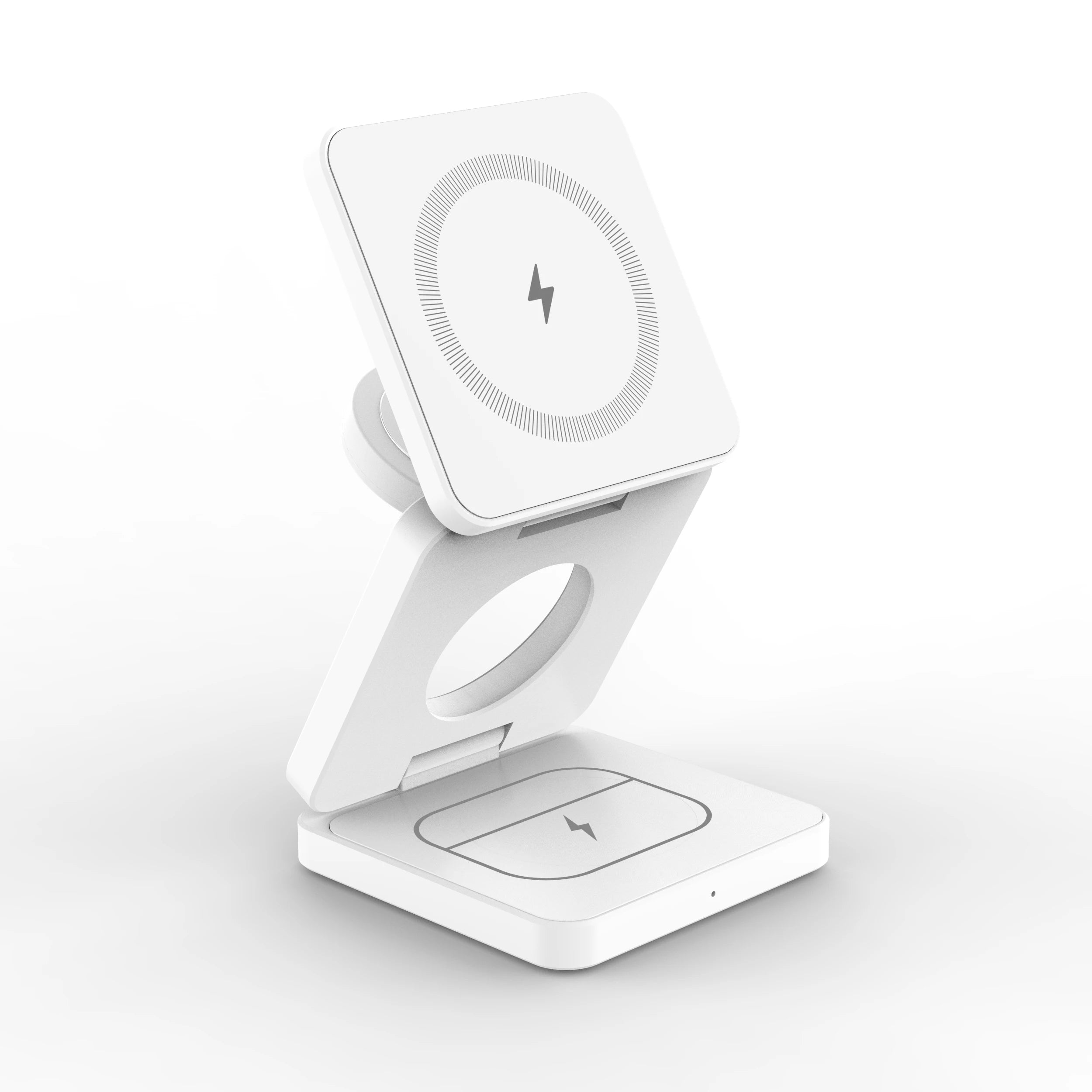 Station de Charge Sans Fil 3-en-1 Magnétique 25W Qi2 – iPhone, Apple Watch & AirPods